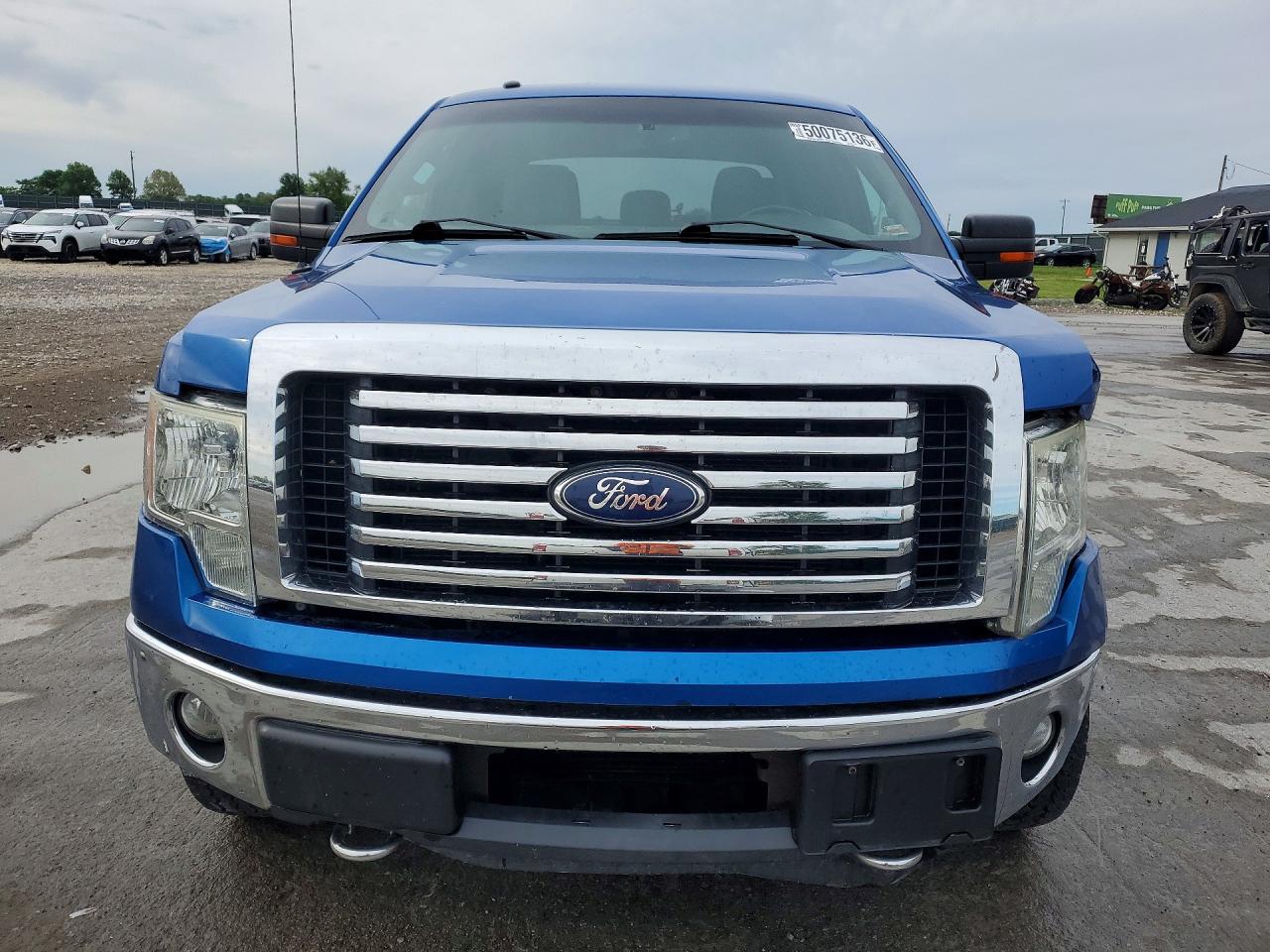 2012 Ford F150 Supercrew Blue vin: 1FTFW1ET4CKD24692