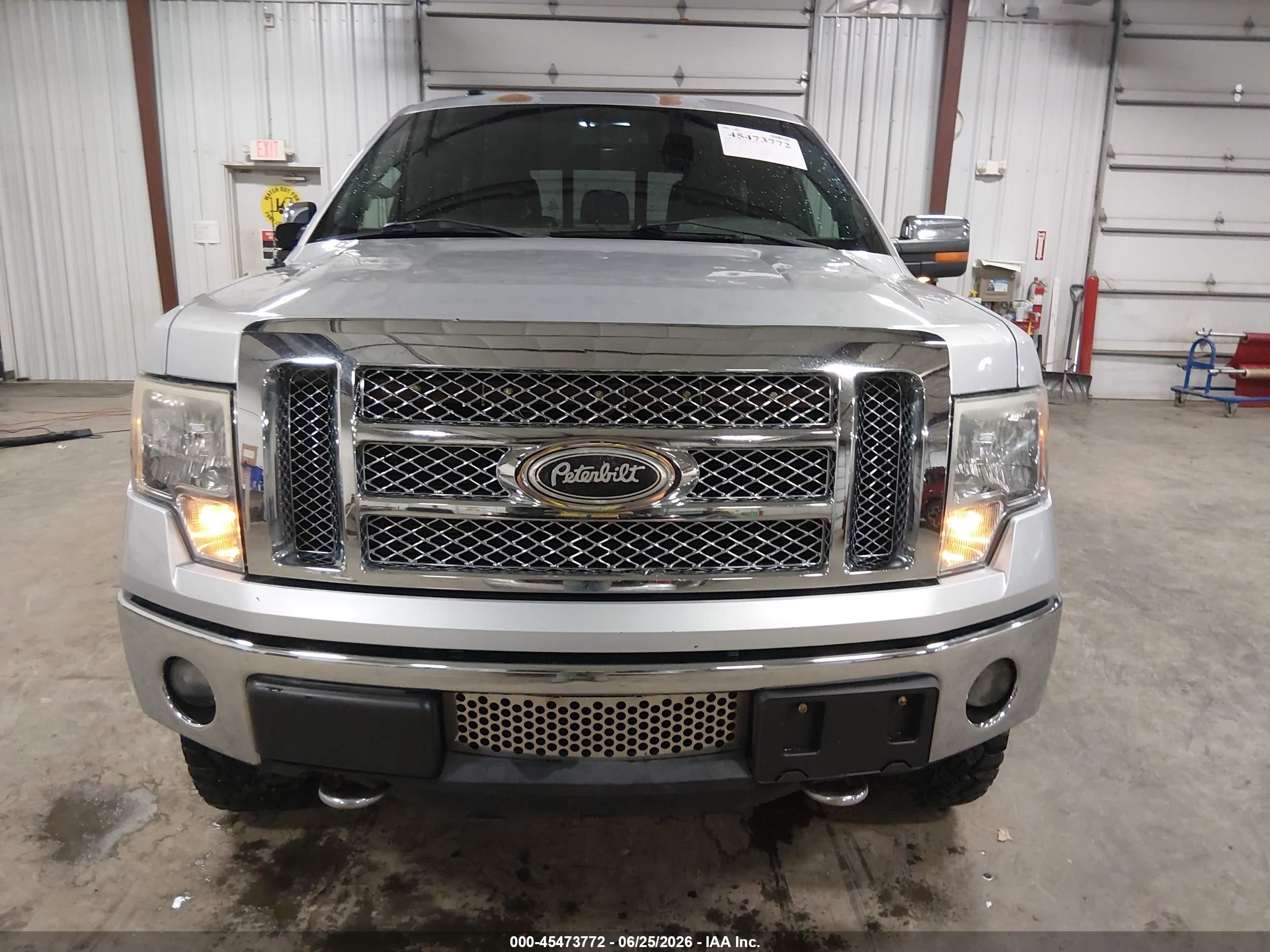 2012 Ford F-150 Lariat Gray vin: 1FTFW1ET4CKD56963