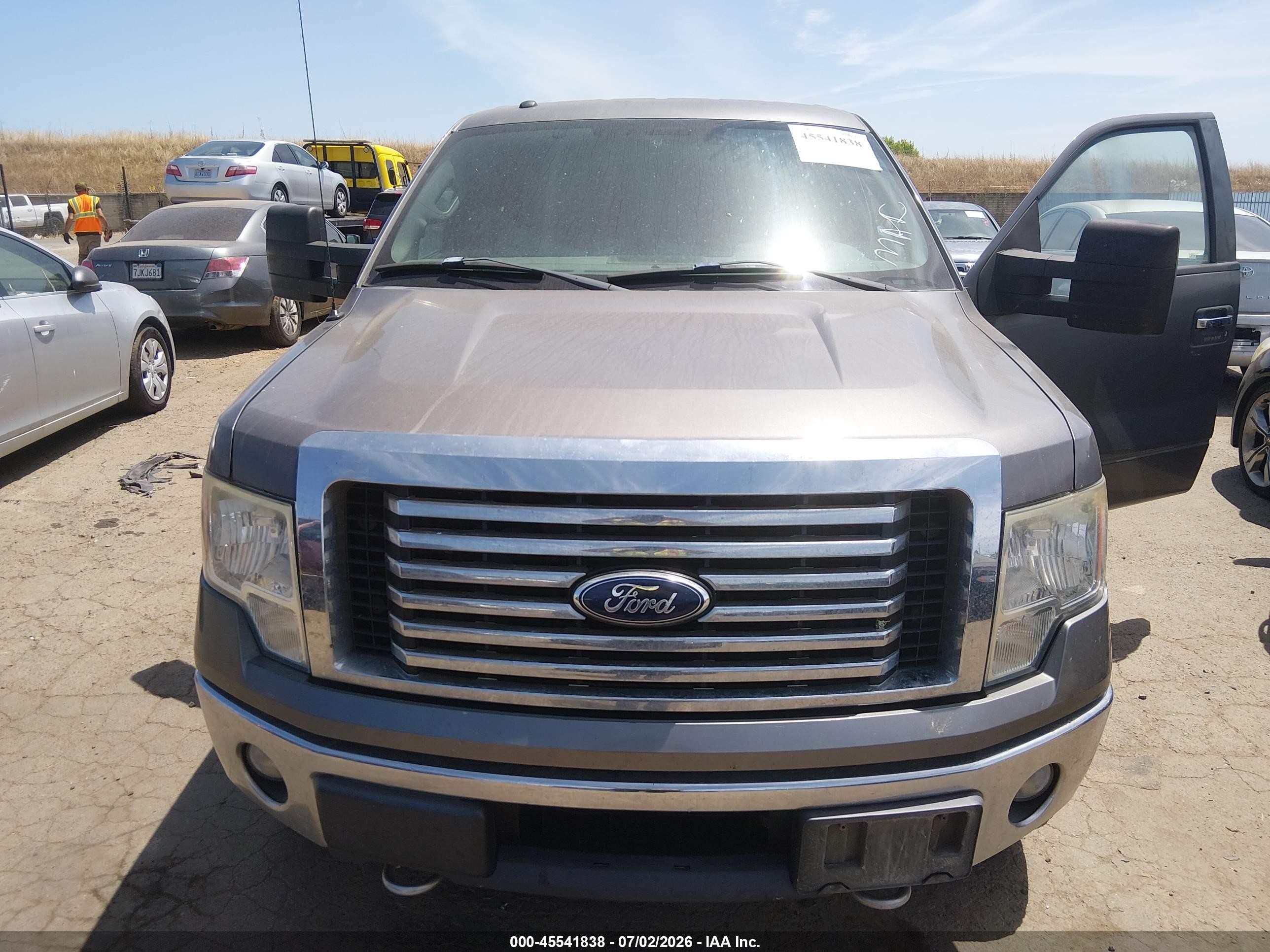2012 Ford F-150 Fx4/king Ranch/lariat/platinum/xl/xlt Gray vin: 1FTFW1ET4CKD69065