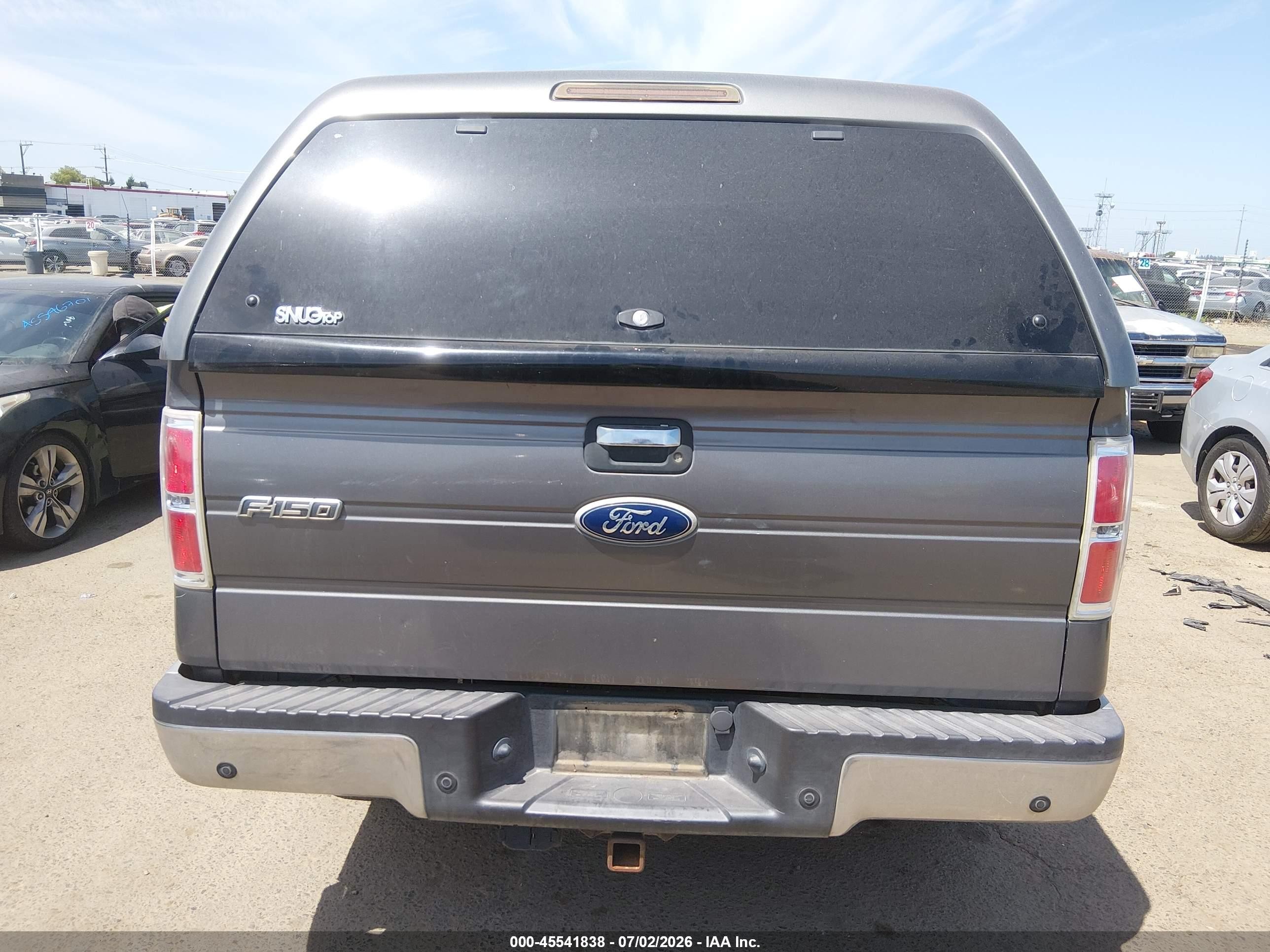 2012 Ford F-150 Fx4/king Ranch/lariat/platinum/xl/xlt Gray vin: 1FTFW1ET4CKD69065