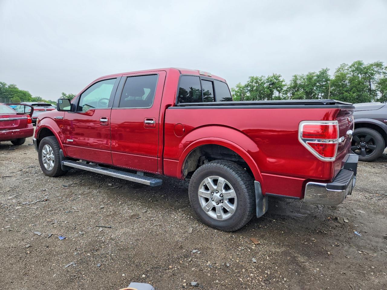 2013 Ford F150 Supercrew Red vin: 1FTFW1ET4DFA14732