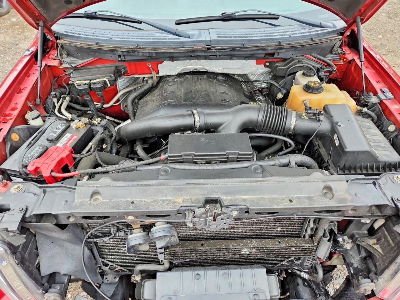 2013 Ford F150 Supercrew Red vin: 1FTFW1ET4DFA14732