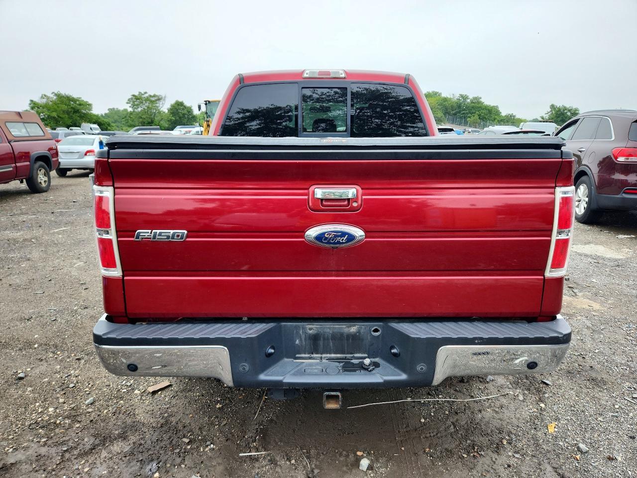 2013 Ford F150 Supercrew Red vin: 1FTFW1ET4DFA14732