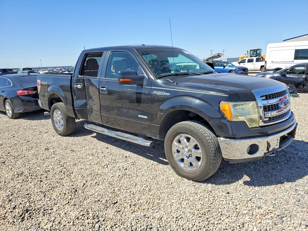 2013 Ford F150 Supercrew Black vin: 1FTFW1ET4DFA24225