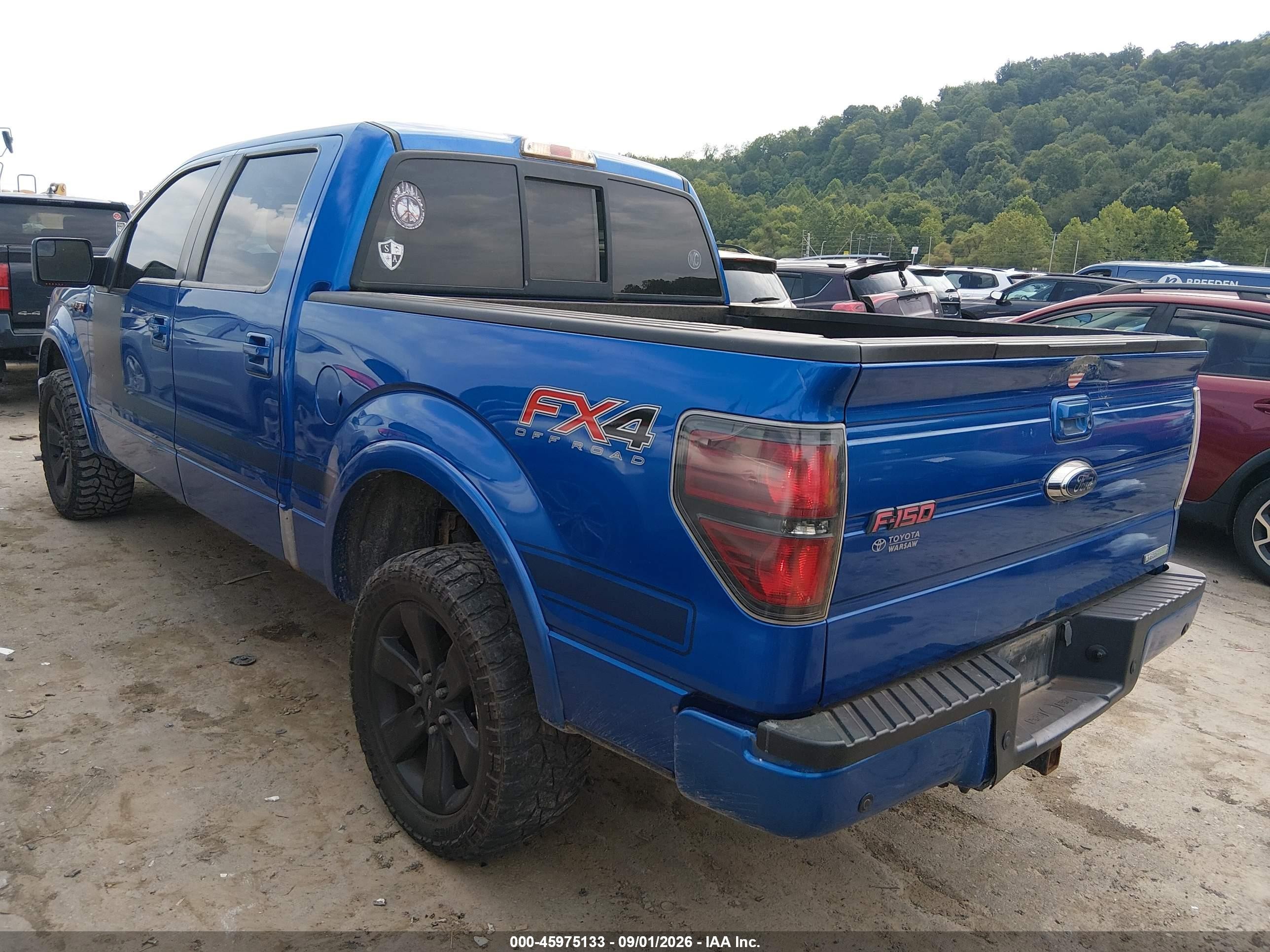 2013 Ford F-150 Fx4 Синий vin: 1FTFW1ET4DFA24807
