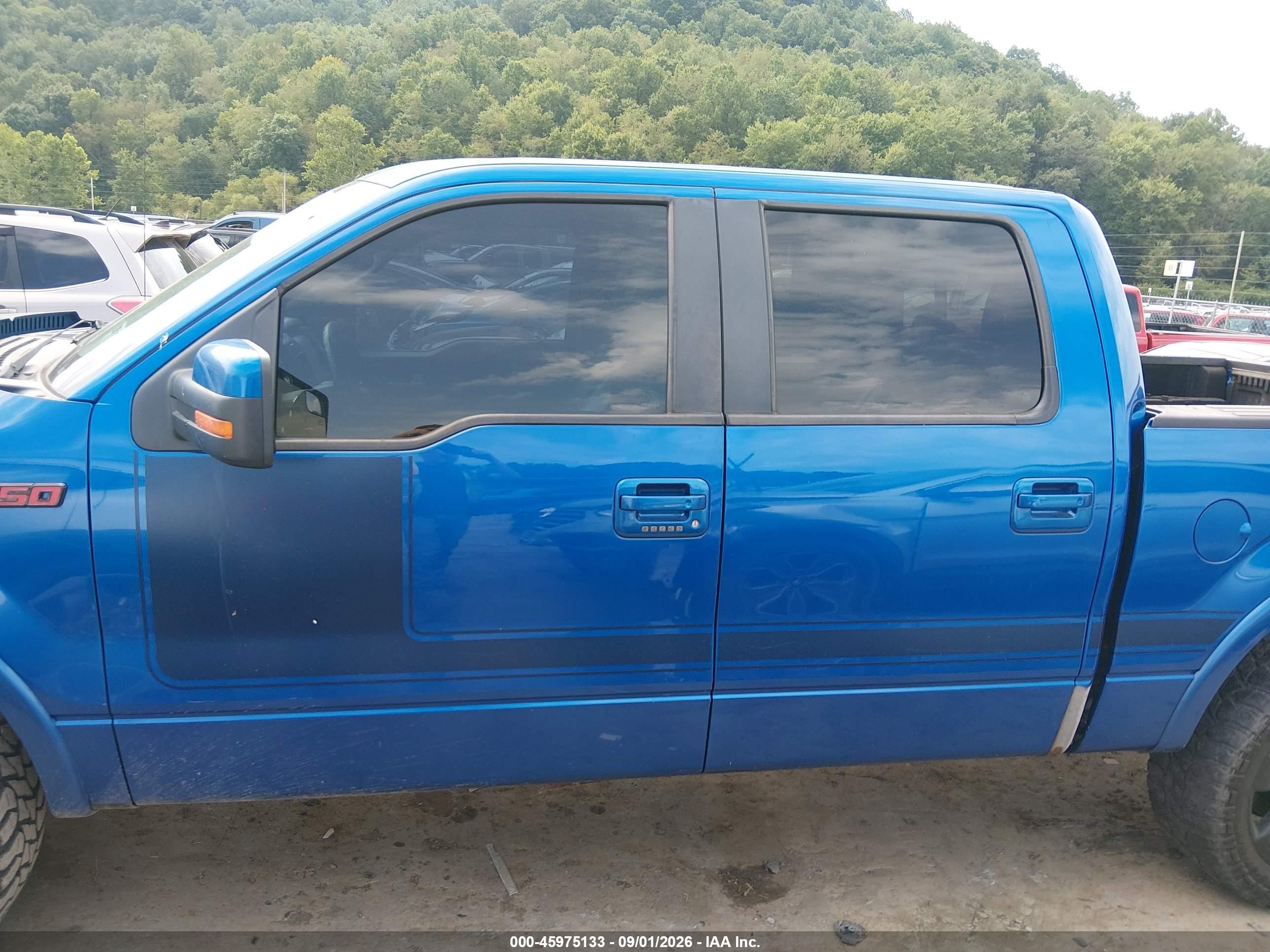 2013 Ford F-150 Fx4 Синий vin: 1FTFW1ET4DFA24807