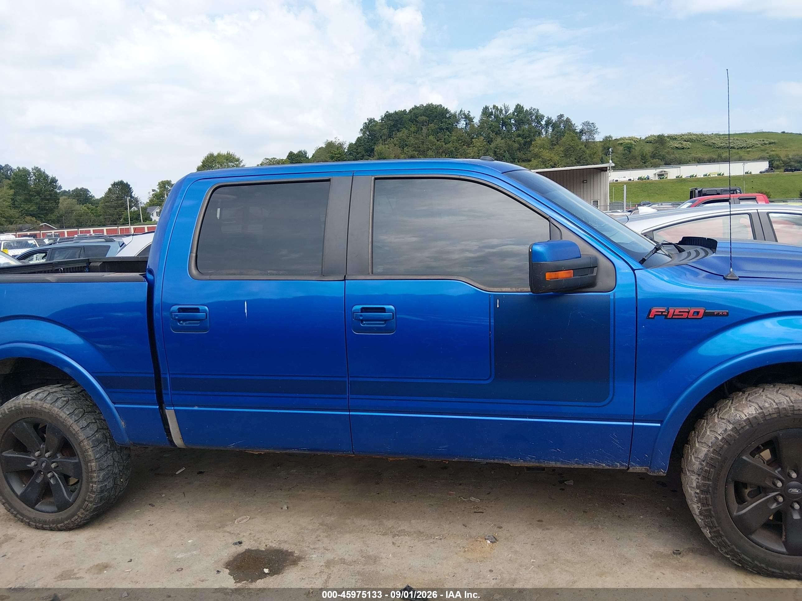 2013 Ford F-150 Fx4 Синий vin: 1FTFW1ET4DFA24807