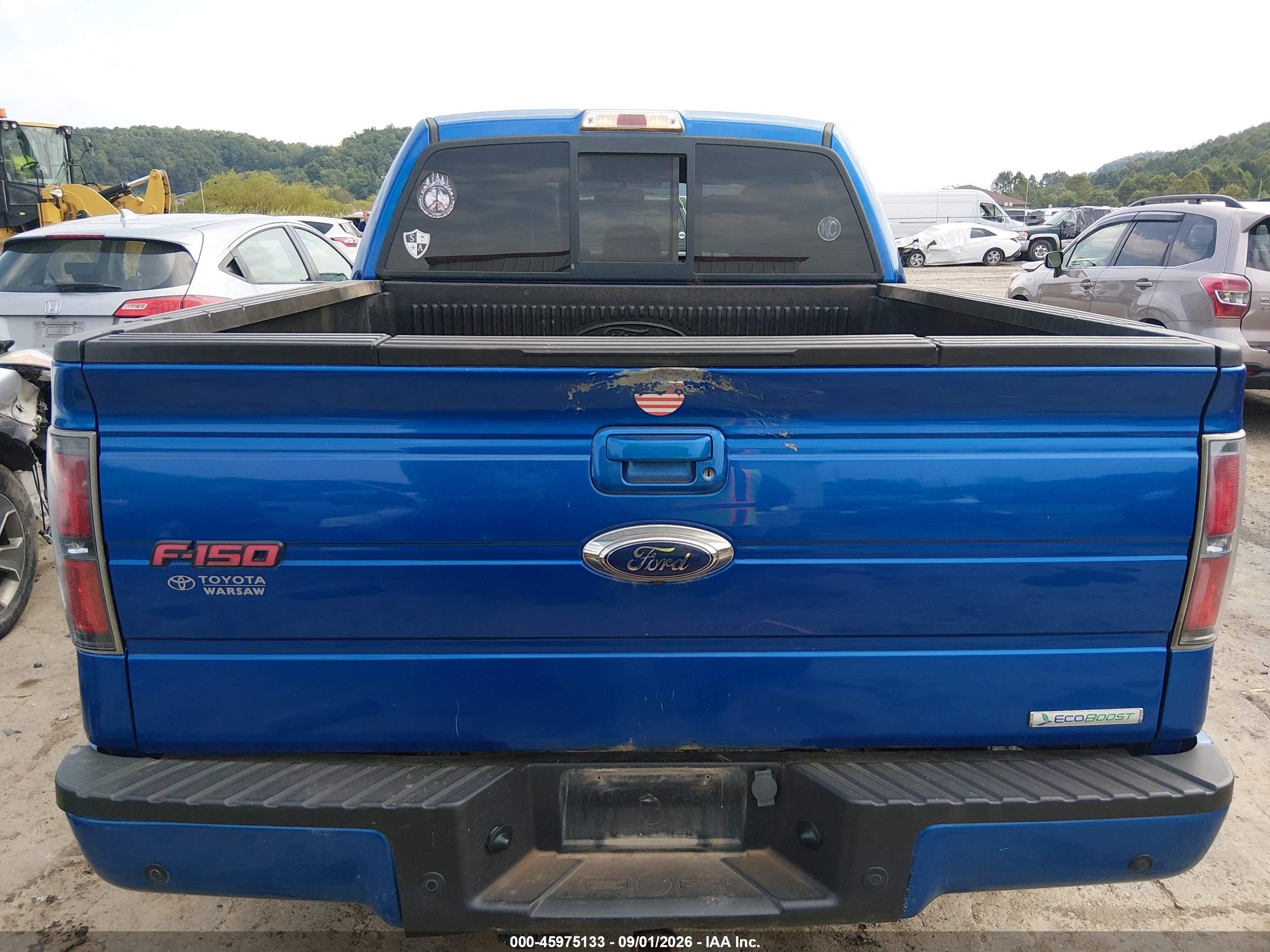 2013 Ford F-150 Fx4 Синий vin: 1FTFW1ET4DFA24807