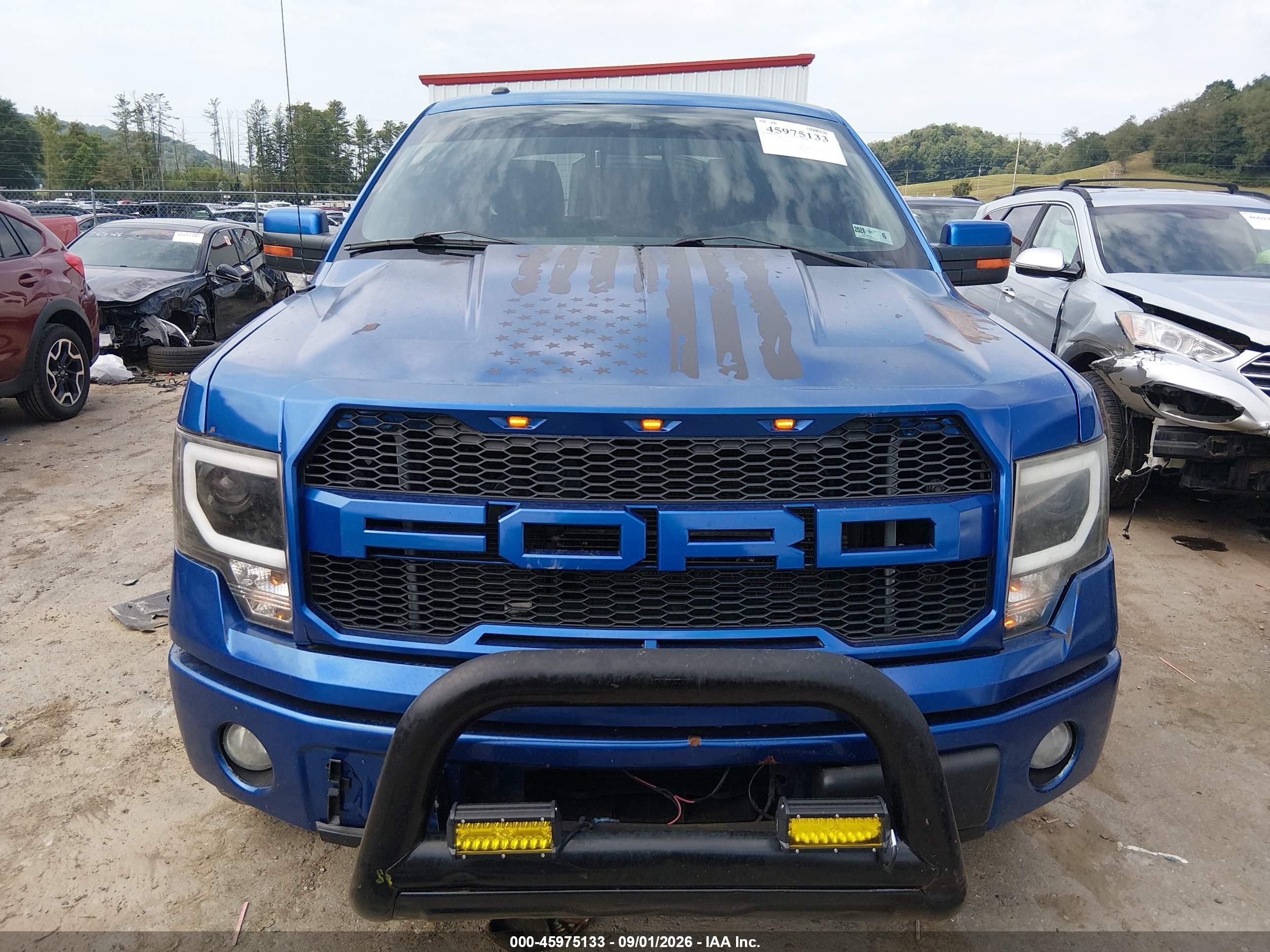 2013 Ford F-150 Fx4 Синий vin: 1FTFW1ET4DFA24807