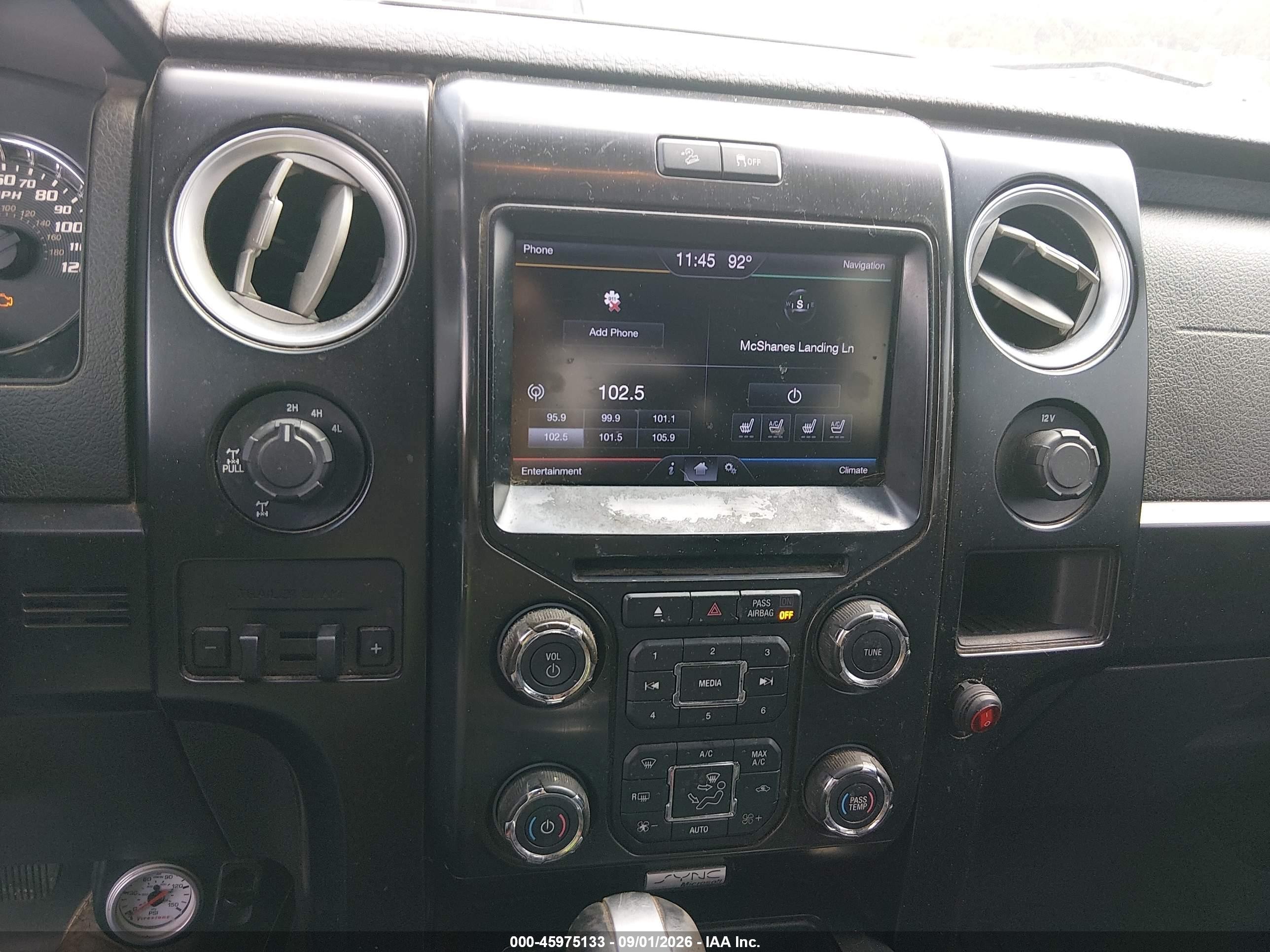 2013 Ford F-150 Fx4 Синий vin: 1FTFW1ET4DFA24807