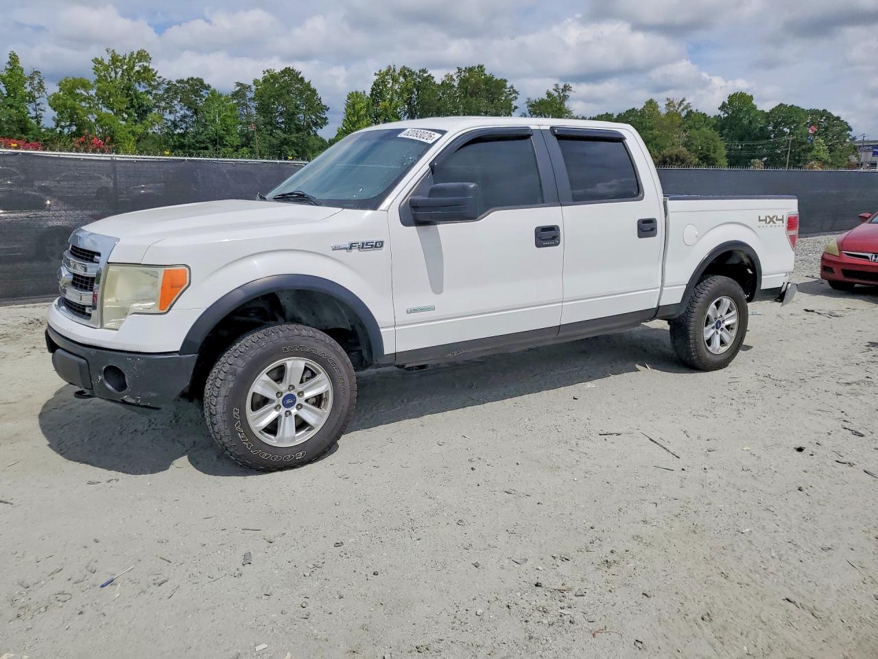 2013 Ford F150 Supercrew White vin: 1FTFW1ET4DFA32454