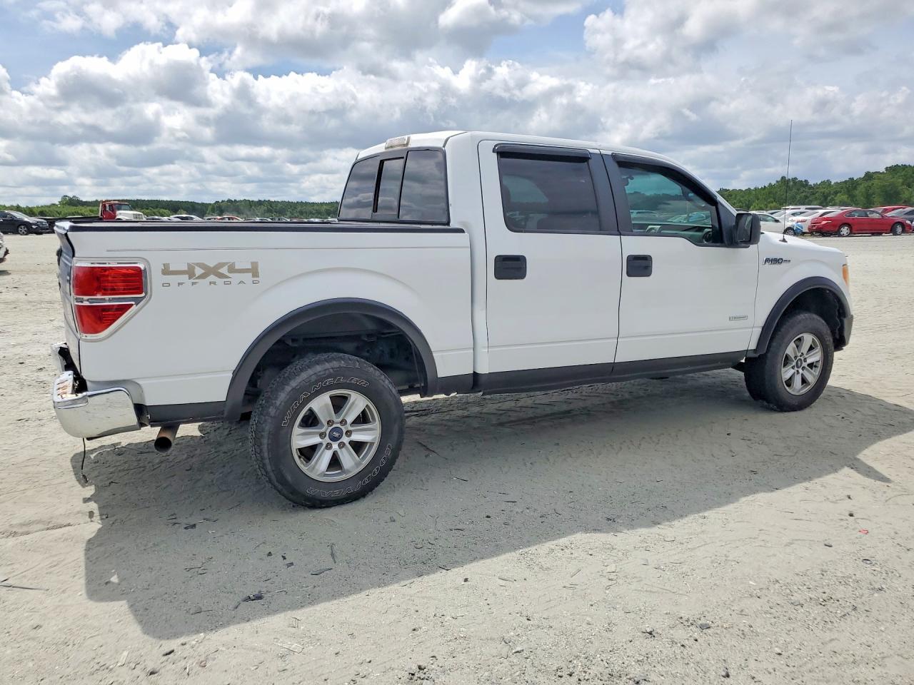 2013 Ford F150 Supercrew White vin: 1FTFW1ET4DFA32454