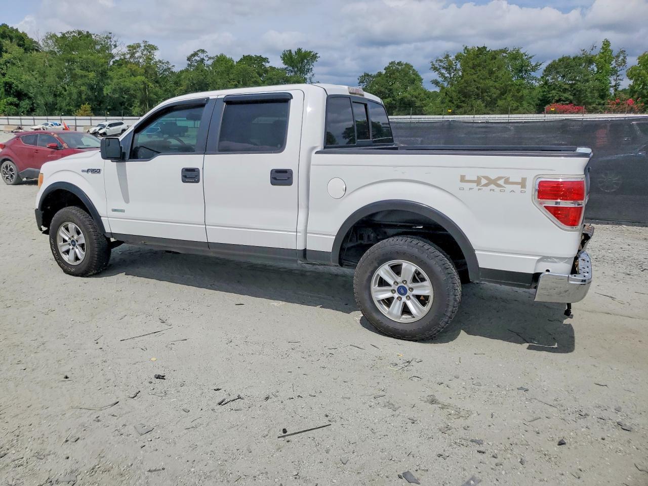2013 Ford F150 Supercrew White vin: 1FTFW1ET4DFA32454