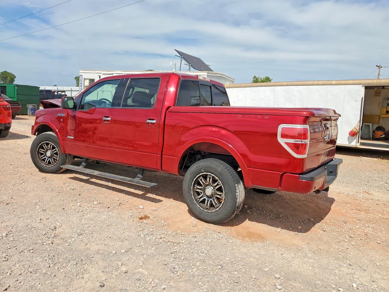 2013 Ford F150 Supercrew Burgundy vin: 1FTFW1ET4DFA67186