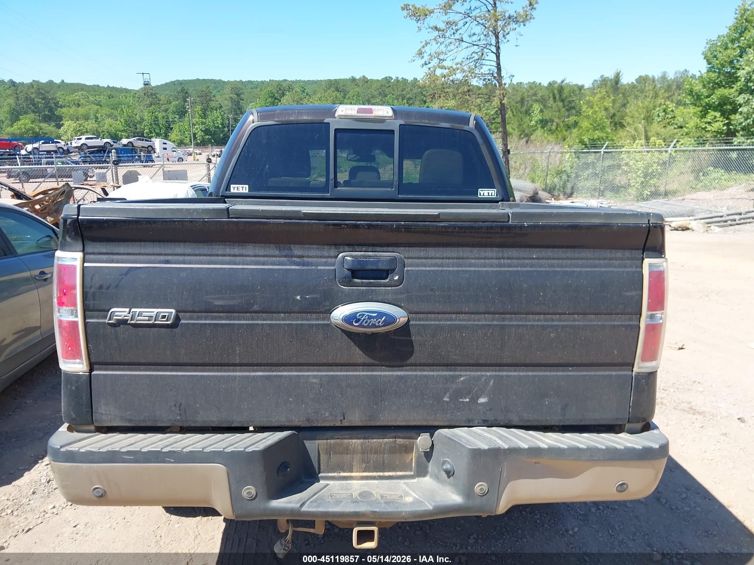 2013 Ford F-150 Lariat Black vin: 1FTFW1ET4DFA99216