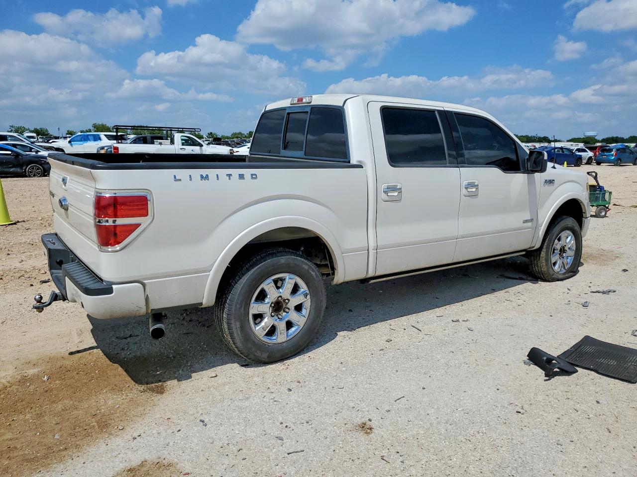 2013 Ford F150 Supercrew White vin: 1FTFW1ET4DFB01546