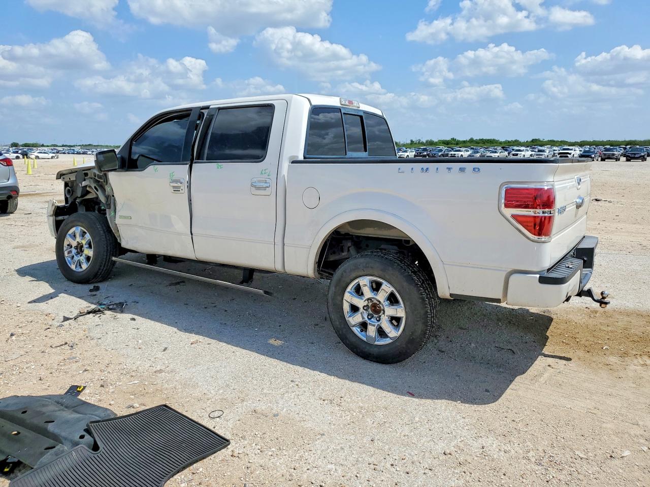 2013 Ford F150 Supercrew White vin: 1FTFW1ET4DFB01546