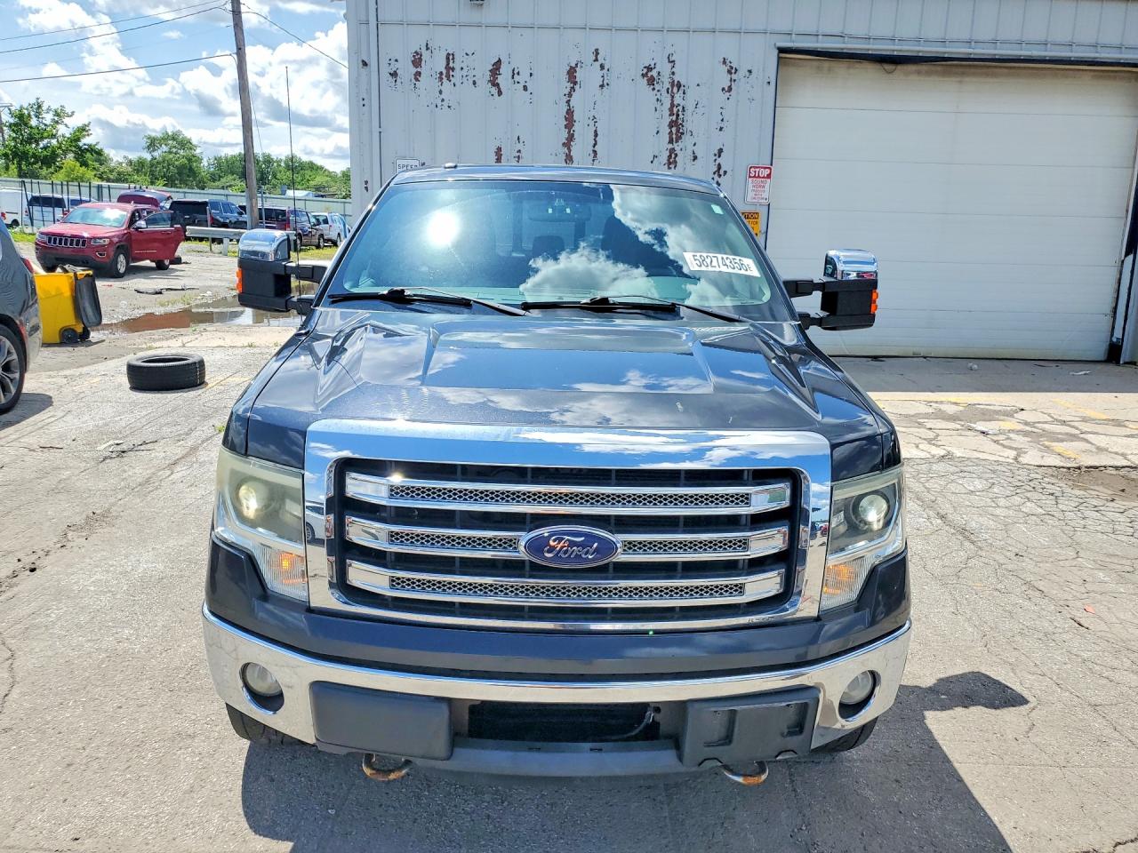 2013 Ford F150 Supercrew Black vin: 1FTFW1ET4DFB42646