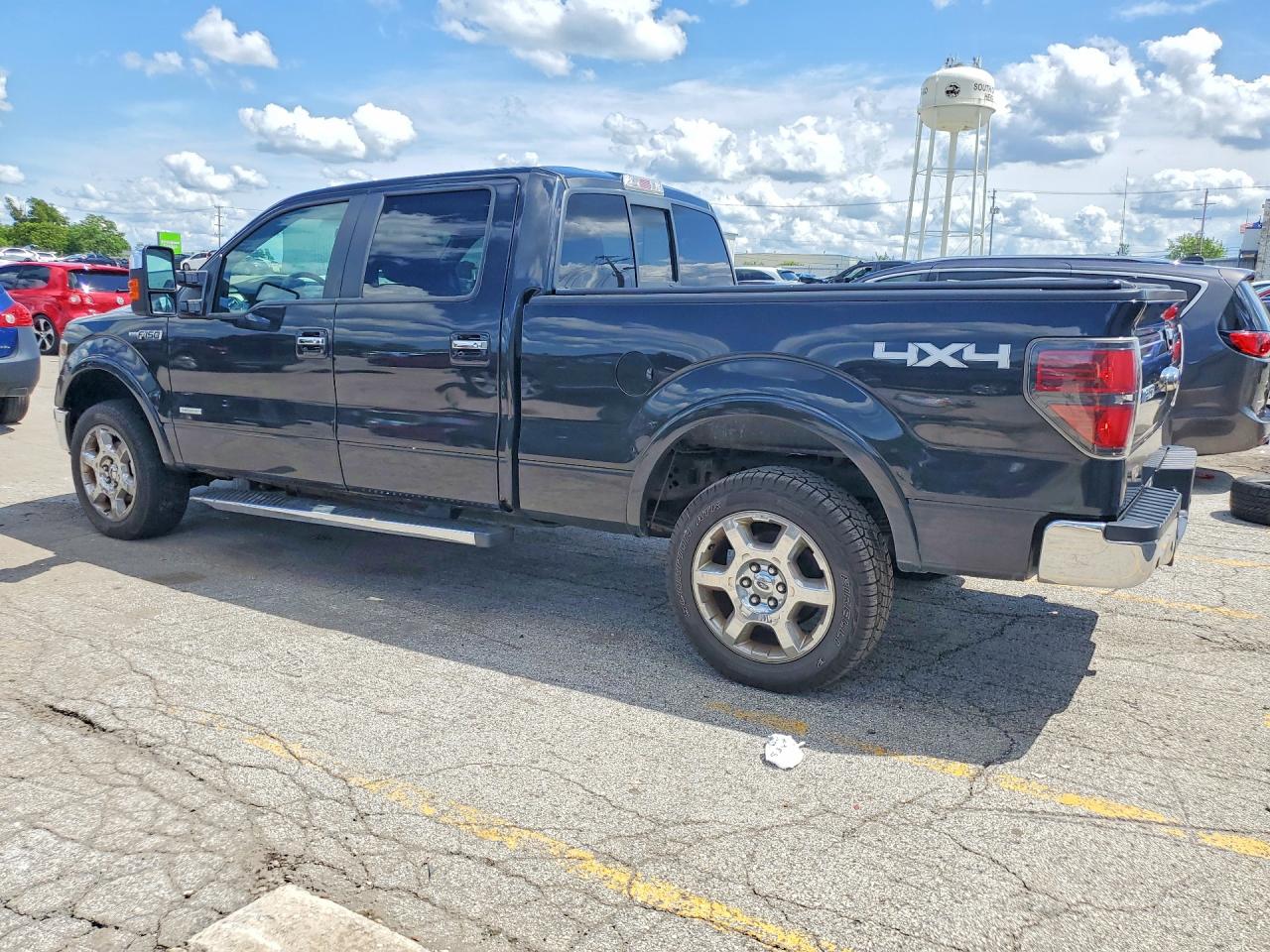 2013 Ford F150 Supercrew Black vin: 1FTFW1ET4DFB42646