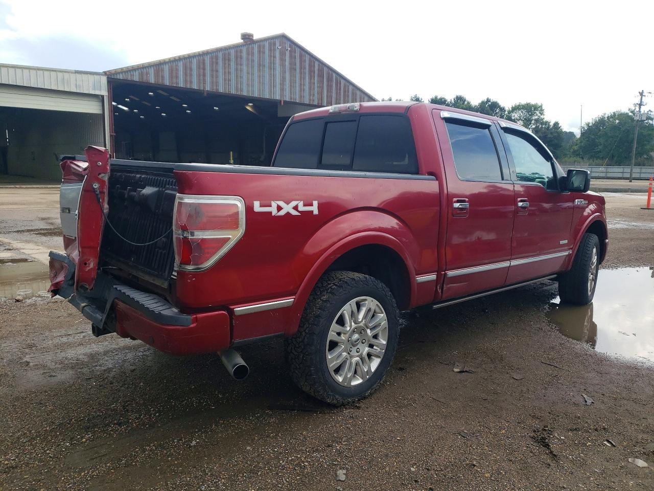2013 Ford F150 Supercrew Red vin: 1FTFW1ET4DFB57485