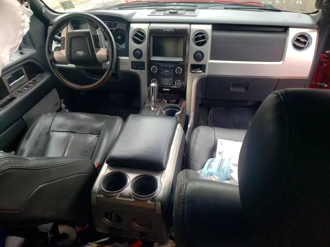 2013 Ford F150 Supercrew Red vin: 1FTFW1ET4DFB57485