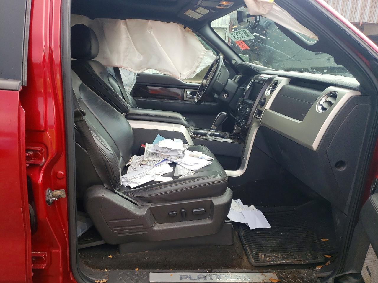 2013 Ford F150 Supercrew Red vin: 1FTFW1ET4DFB57485