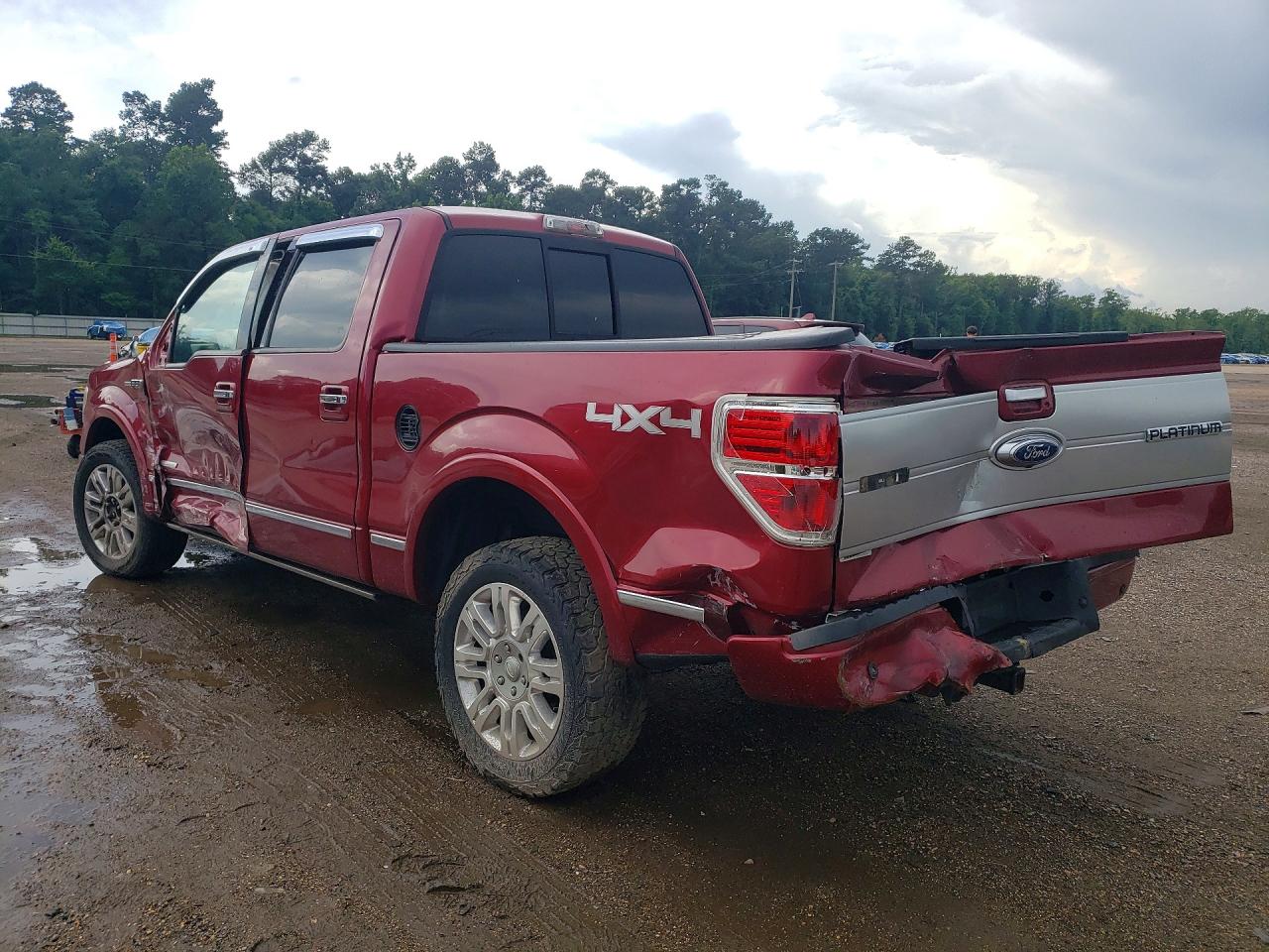 2013 Ford F150 Supercrew Red vin: 1FTFW1ET4DFB57485