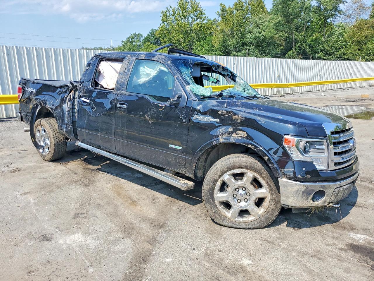 2013 Ford F150 Supercrew Black vin: 1FTFW1ET4DFC48174