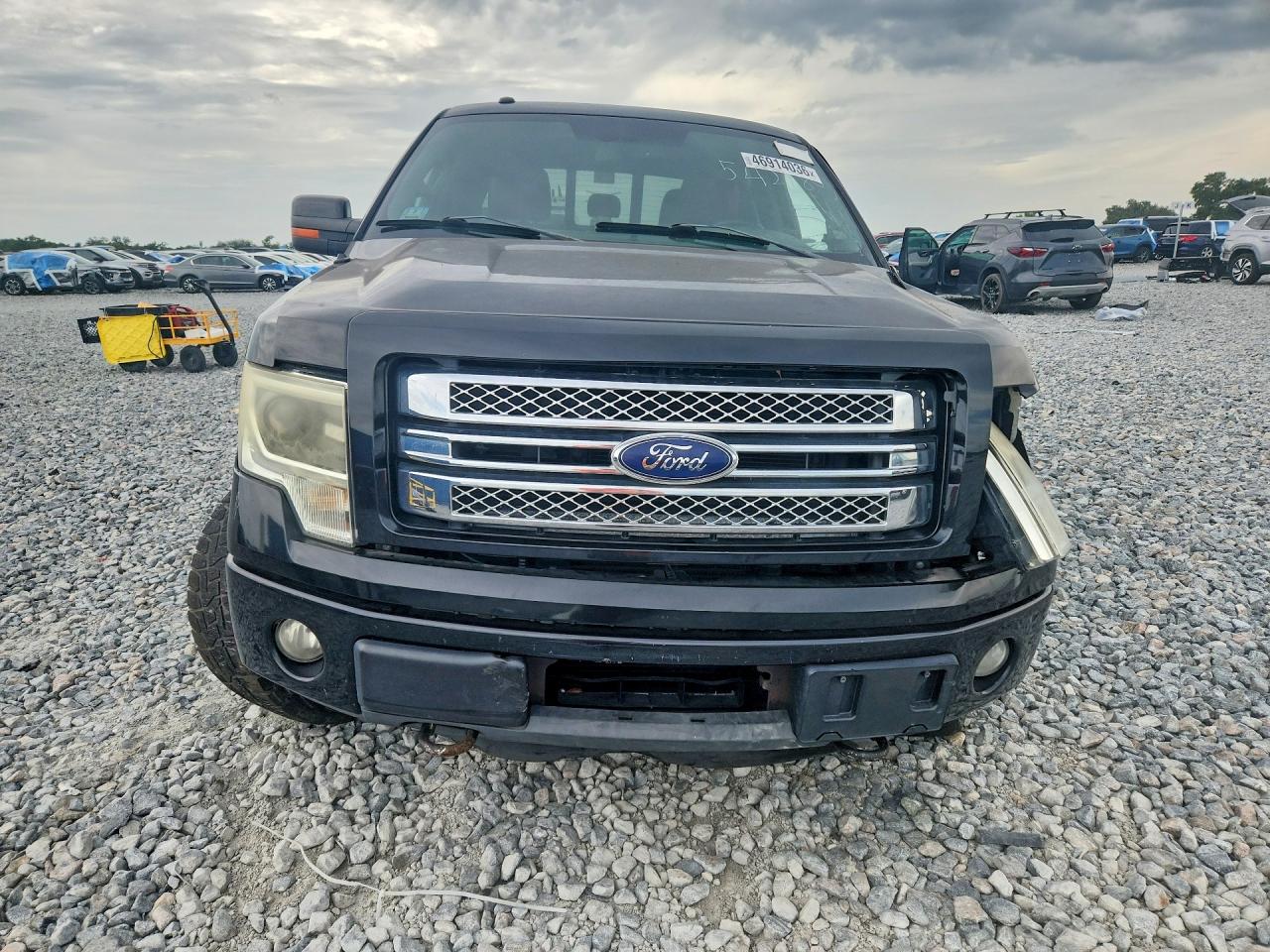 2013 Ford F150 Supercrew Black vin: 1FTFW1ET4DFC60633