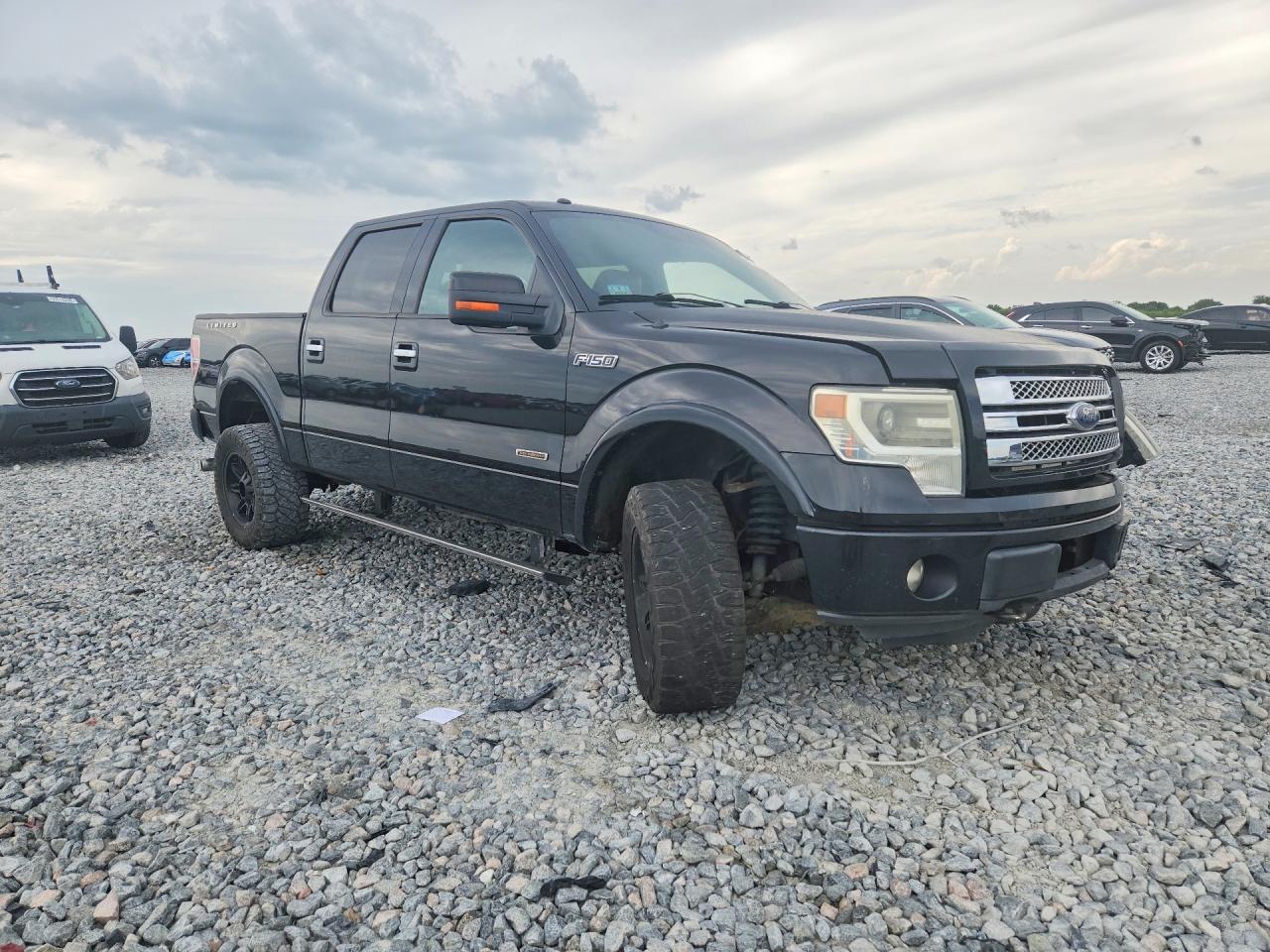 2013 Ford F150 Supercrew Black vin: 1FTFW1ET4DFC60633