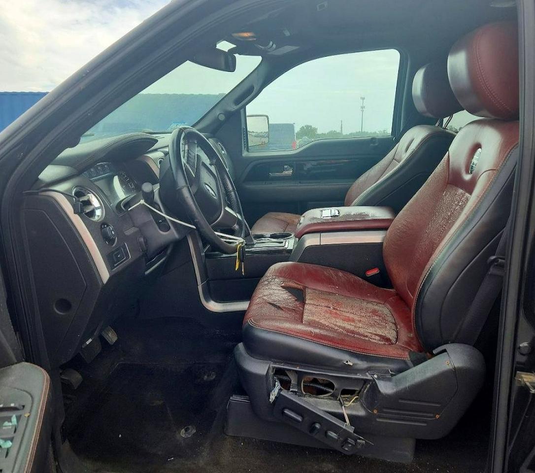 2013 Ford F150 Supercrew Black vin: 1FTFW1ET4DFC60633