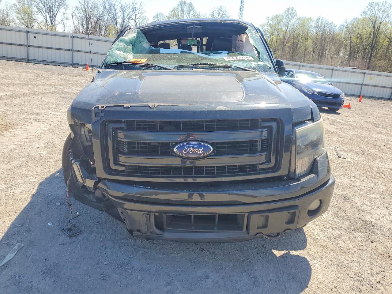 2013 Ford F150 Supercrew Black vin: 1FTFW1ET4DFC60809