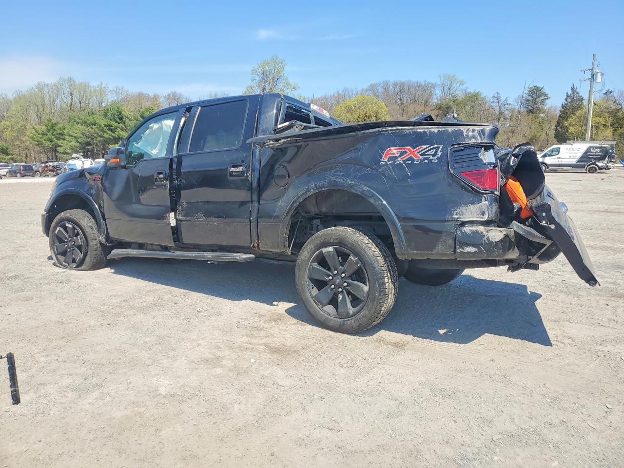 2013 Ford F150 Supercrew Black vin: 1FTFW1ET4DFC60809