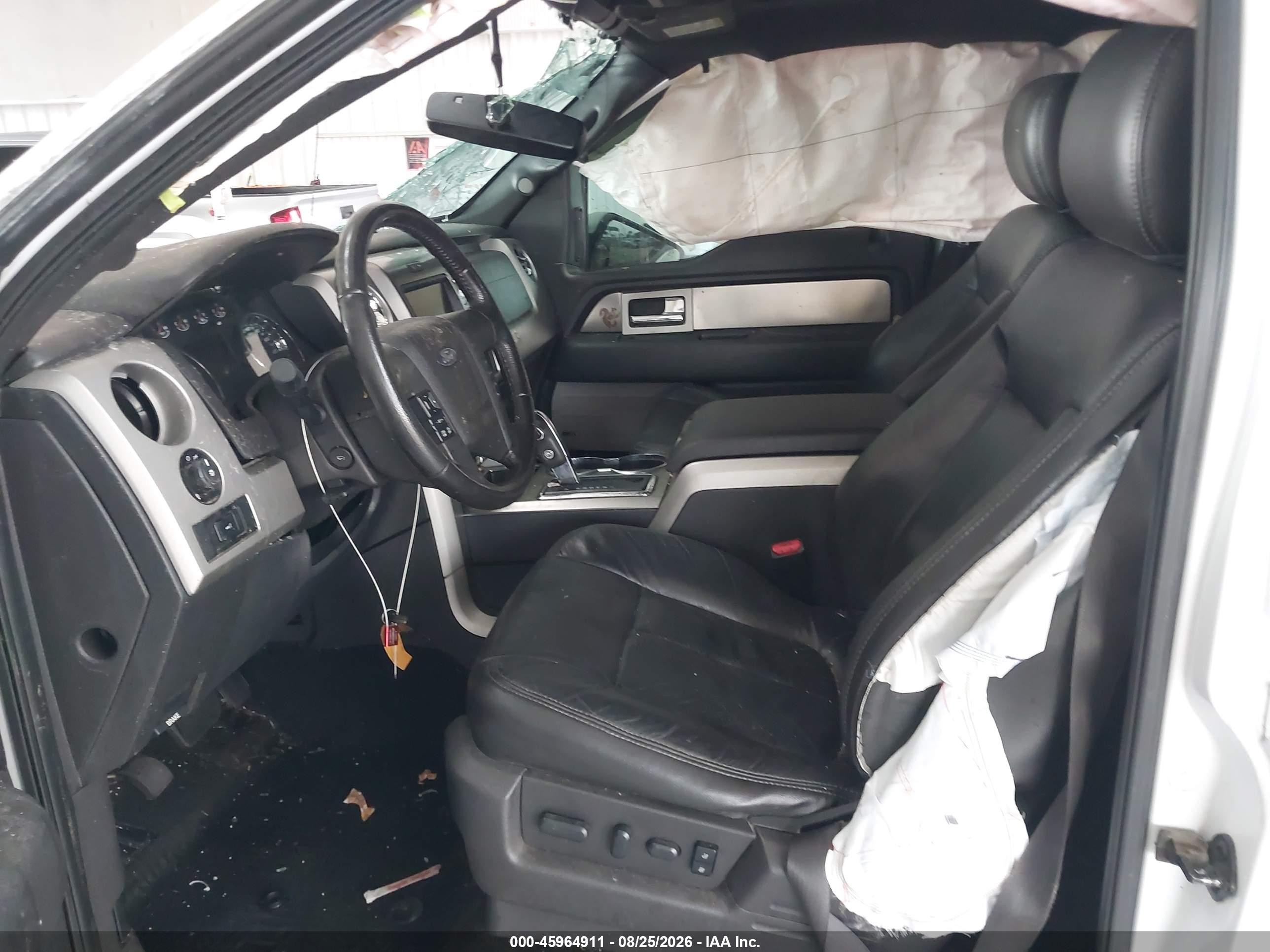 2013 Ford F-150 Fx4 White vin: 1FTFW1ET4DFC85239