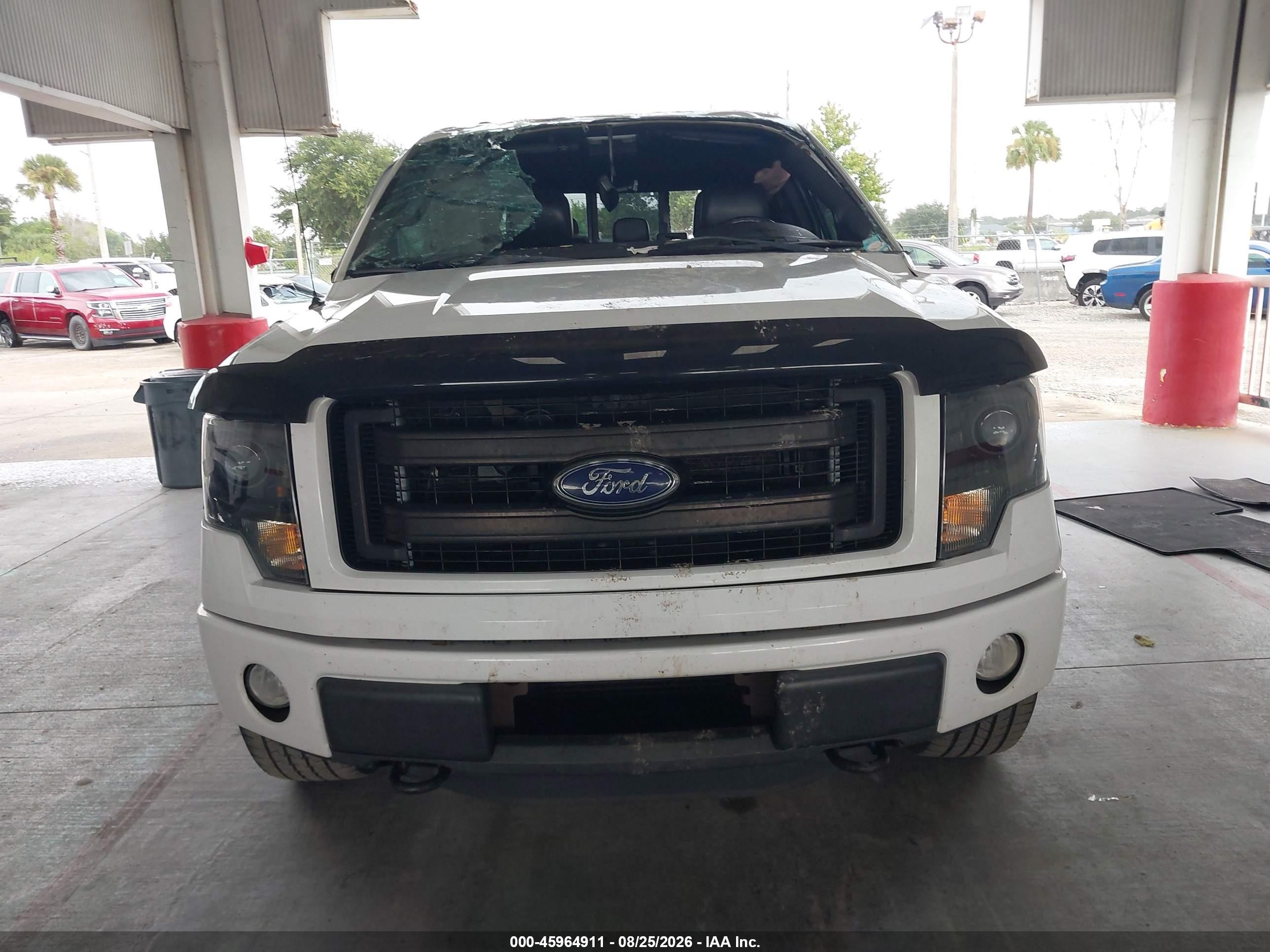 2013 Ford F-150 Fx4 White vin: 1FTFW1ET4DFC85239