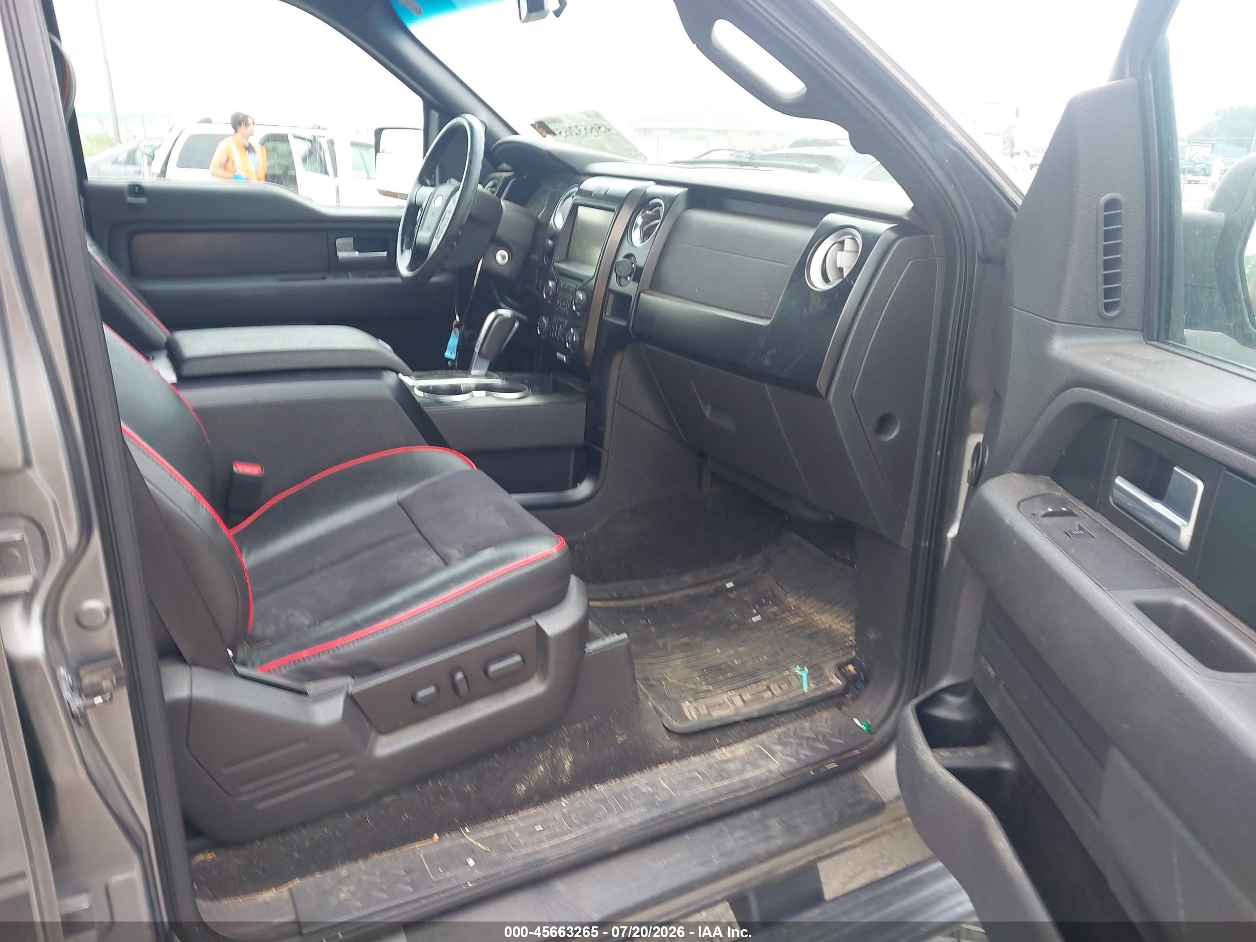 2013 Ford F-150 Fx4 Gray vin: 1FTFW1ET4DFD12729