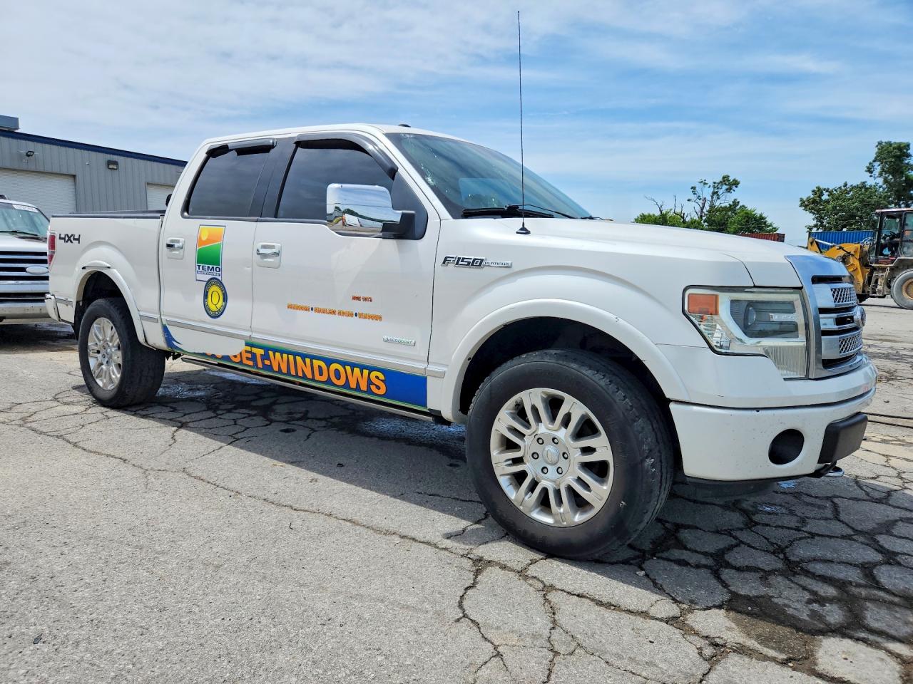 2013 Ford F150 Supercrew White vin: 1FTFW1ET4DFD40952