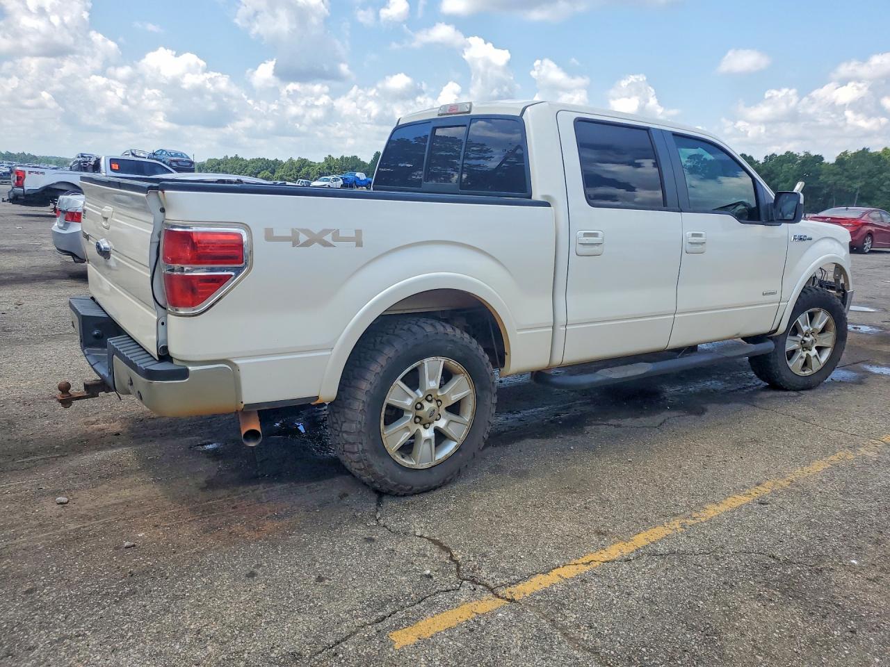 2013 Ford F150 Supercrew White vin: 1FTFW1ET4DFD68198