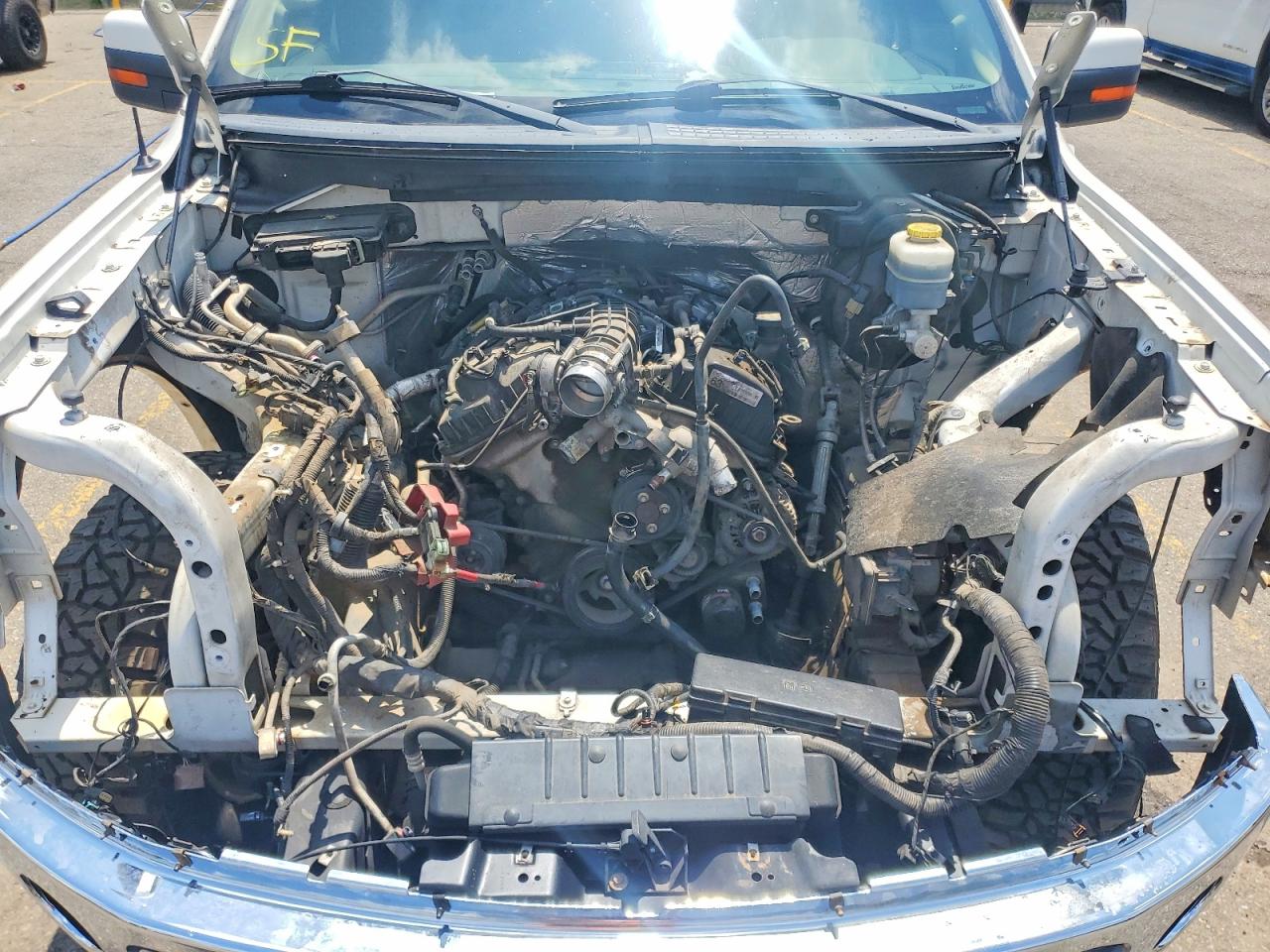 2013 Ford F150 Supercrew White vin: 1FTFW1ET4DFD68198