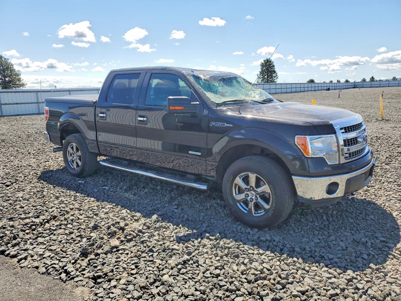 2013 Ford F150 Supercrew Black vin: 1FTFW1ET4DFD69965