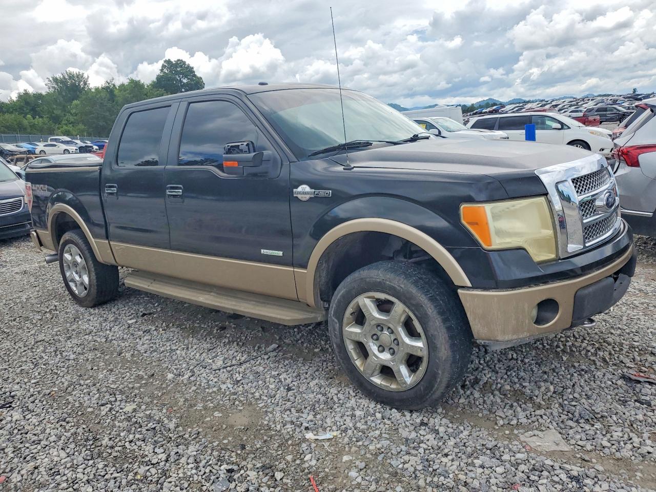 2013 Ford F150 Supercrew Black vin: 1FTFW1ET4DKD46709