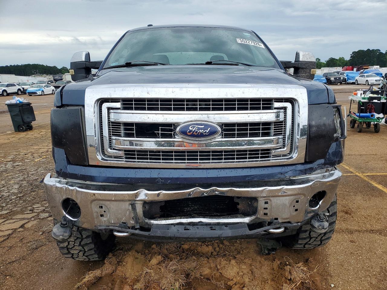 2013 Ford F150 Supercrew Blue vin: 1FTFW1ET4DKD58746