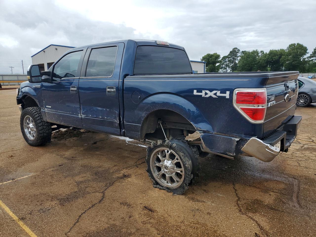 2013 Ford F150 Supercrew Blue vin: 1FTFW1ET4DKD58746