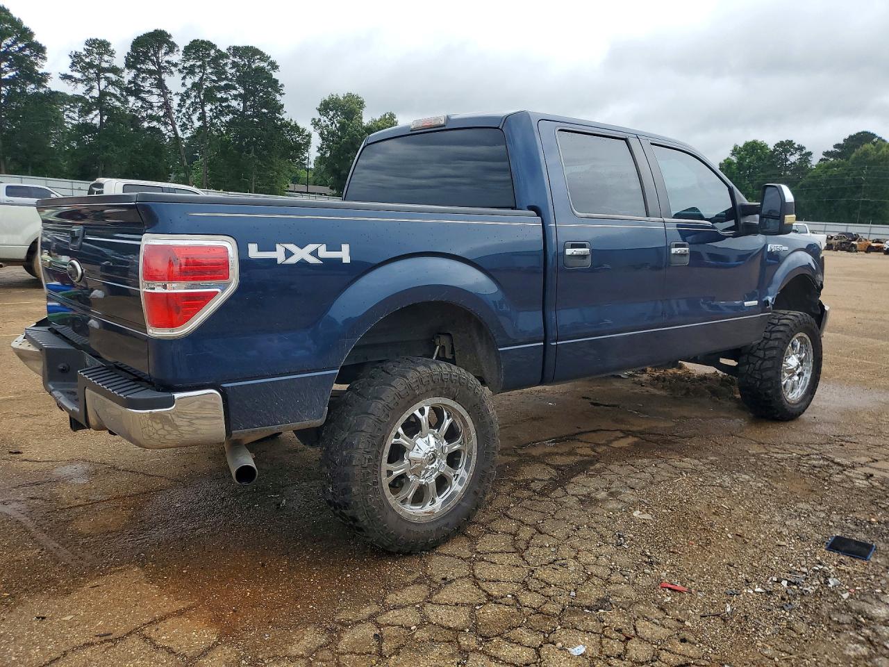 2013 Ford F150 Supercrew Blue vin: 1FTFW1ET4DKD58746