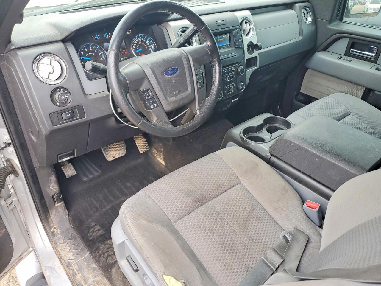 2013 Ford F150 Supercrew Серебряный vin: 1FTFW1ET4DKD89690