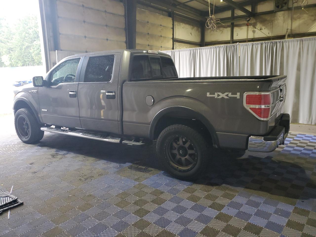 2013 Ford F150 Supercrew Charcoal vin: 1FTFW1ET4DKD96882 Damage: Left Rear Door, Dent(S) W/ Paint Dmg, 1 To 2 Inches