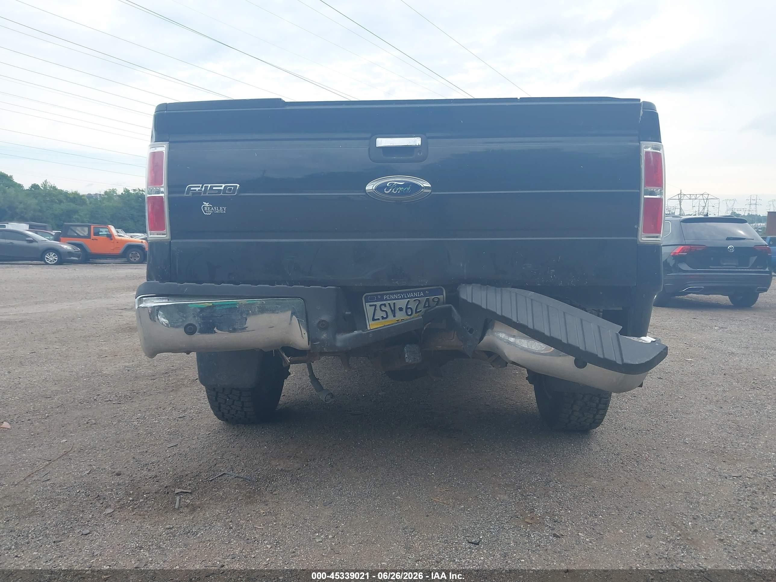 2013 Ford F-150 Xlt Black vin: 1FTFW1ET4DKE13342