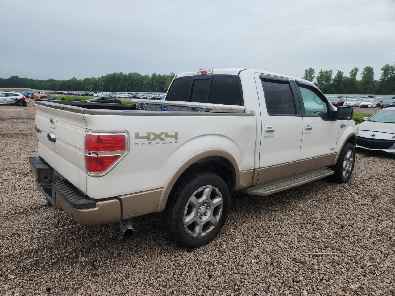 2013 Ford F150 Supercrew White vin: 1FTFW1ET4DKE65523