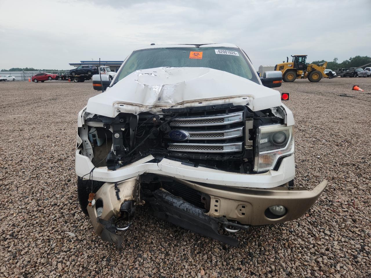 2013 Ford F150 Supercrew White vin: 1FTFW1ET4DKE65523