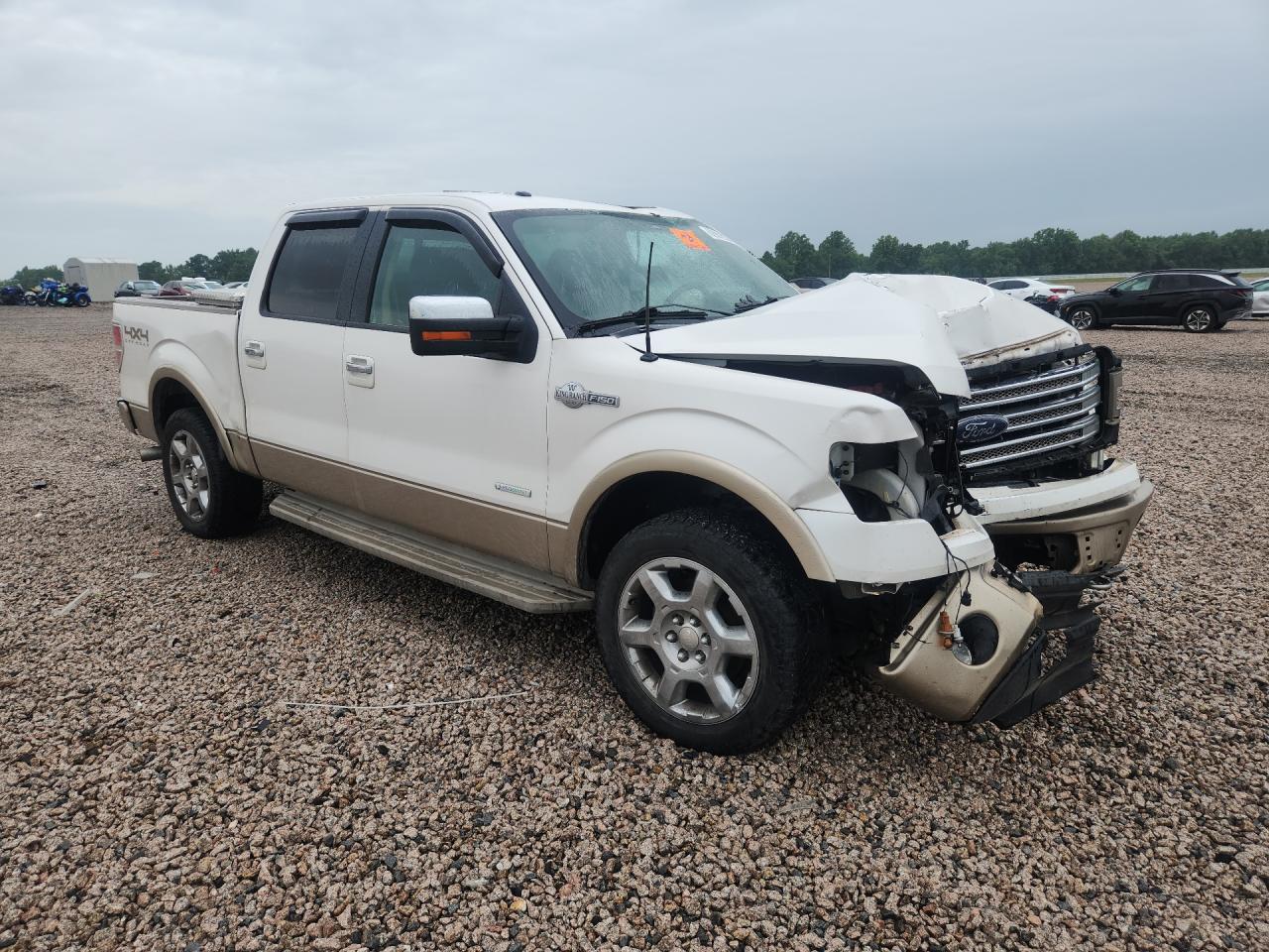 2013 Ford F150 Supercrew White vin: 1FTFW1ET4DKE65523